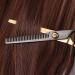 FCYSY Hair Cutting Scissors Kit - Professional Barber Shears Set for Men, Women, and Pets - Gold and Black - Buy Online on GoSupps.com