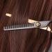 Effy Professional Hairdresser Scissors Set - 11 PCS Gold & Black Hair Cutting Shears for Kids & Dogs - Buy Online on GoSupps.com