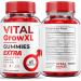 (3 Pack) Vital Grow XL Gummies - Official Formula - Vial Grow XL Advanced Strength Formula Vital Grow XL Reviews Overall Health Support 1000mg Maximum Strength Wellness Supplement (180 Gummies) - Buy Online on GoSupps.com
