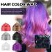 Temporary Natural Hair | Coloring Mud Hair Wax Color | Hairstyle Cream Color Wax | Hair Color Wax | Color Hair Wax Temporary | Versatile Hair Color Wax wax for men's hair (Brown 30ml) - Buy Online on GoSupps.com