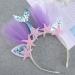 Lurrose Mermaid Headband - Glitter Hairband Party Accessory for Kids | Blue Starfish Hair Accessories - Buy Online on GoSupps.com