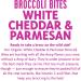 Rhythm Superfoods Crunchy Broccoli Bites - White Cheddar & Parmesan - Organic, Non-GMO, Vegan & Gluten Free Snacks - 1.4oz (Pack of 8) - Buy Online on GoSupps.com