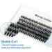 C Curl 40D 0.07mm Cluster Eyelash Extensions | Mixed 8-16mm | 40 Root Individual Clusters Lash Extensions - Buy Online on GoSupps.com