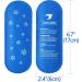 CURMIO Reusable Gel Ice Pack for Diabetic Cooler Bag - Set of 4, Insulin Travel Case Blue - Buy Online on GoSupps.com