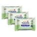 Germisept 75% Alcohol Advanced Hand Sanitizing Wipes 3 Packs of 50 Count/Pack 150 Wipes