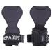 Cobra Grips PRO Weight Lifting Gloves Heavy Duty Straps Alternative Power Lifting Hooks for Deadlifts Adjustable Neoprene Padded Wrist Support Bodybuilding FIT Black Sway Leather