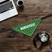 Printplanet Dog Scarf with Custom Name - Trees Green Design Size L - Stylish & Unique Dog Accessory - Buy Online on GoSupps.com