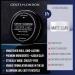 Gents of London Carbon Clay Matte Hair Clay 75g - Medium Hold Styling Wax for Men - Buy Online on GoSupps.com