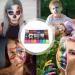  Yhsioaklo Face Makeup | Face Makeup with 42 Colors and Cream - Face and Body Paint for Men and Women for Parties Theater and Costumes - Buy Online on GoSupps.com