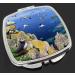 Advanta Group Puffins and Sea Bird Montage Make-Up Compact Mirror