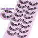 Ruairie Curl Lash Clusters - Natural Look Fluffy Wispy Extension 9-14MM - DIY Individual Eyelash Extensions - 8 Pairs - Buy Online on GoSupps.com