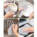 Realisticm Double Stainless Steel Scrubber Graceiful Double Stainless Steel Scrubber Double Sided Silver Wire Dishcloth for Pans Dishes Stove (5PCS) - Buy Online on GoSupps.com