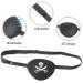 6 Pieces Pirate Eye Patch Black One Eye Skull Patch Pirate Captain Eye Patch Skull Crossbone Eye Patch 3D Adjustable Single Eye Patch Eye Mask for Adults Kids Party Favors Decorations - Buy Online on GoSupps.com