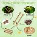 AGYM Cat Silvervine Stick Toy Set - Natural Chew Toys for Cats | Promotes Dental Health, Relaxation, and Digestion | Non-Addictive and Safe | 4 Pack - Buy Online on GoSupps.com
