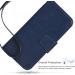 Arae iPhone 12 Pro Max Case Wallet - Blue | Card Holder & Wrist Strap | Compatible & Stylish - Buy Online on GoSupps.com
