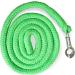 Leadership Knit with Panic Hooks for Horses | Stylish Leash & Binding Trick for Pony Donkey & Goat (Light Green) - Buy Online on GoSupps.com