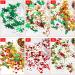 Kalolary 6 Boxes Christmas Nail Sequins Glitter | 3D Nail Art Stickers & Face Body Glitter for DIY Holiday Decor - Buy Online on GoSupps.com