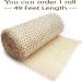 14 Width Natural Rattan Cane Webbing Roll - 12 Feet | Open Weave Wicker Material for Caning Projects - Buy Online on GoSupps.com