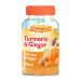 Emergen-C Citrus-Ginger Gummies, Turmeric and Ginger, Immune Support Natural Flavors with High Potency Vitamin C, 36 Count