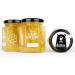 BeeHype - Acacian Honeycomb Honey - 100% Pure Unprocessed Raw Acacia Honey with Natural Enzymes Vitamins Minerals and Antioxidants 6 x 250g Acacian Honeycomb Pack of 6 - Buy Online on GoSupps.com