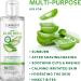 Lakeland Cosmetics Aloe Vera Gel 250ml - 100% Pure Natural Bio Active Aloe Gel | Soothes Cuts, Irritated Skin, Burns & Sunburn | After Sun Lotion for Face & Body - Buy Online on GoSupps.com