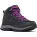 Columbia Women's Crestwood Mid Waterproof Wide Hiking Boot Shoe 7.5 - Graphite/Bright Plum - Buy Online on GoSupps.com