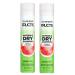 Garnier Haircare Fructis Style Invisible Dry Shampoo Melon-Tini, Refresh & Volumize with No Visible Residue, Powered by Rice Starch to Instantly Absorb Oil, Silicone Free, 2 Count