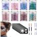 VigCebit Temporary Glitzers Kit for Kids | Body Nail Art Set for Festivals - Includes 2 Brushes & Glue - Buy Online on GoSupps.com