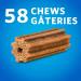 DentaLife Daily Oral Care Dental Dog Treats | for Mini and Small Breed Dogs (98 Chews) - Buy Online on GoSupps.com