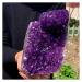 Natural Crystal Rough Natural Amethyst geode Quartz Cluster Crystal Specimen 900-1000g