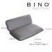 BINO Non-Slip Cushioned Bath Pillow - Silver, Spa Neck and Back Support, Tub Accessory Set with Suction Cups - Buy Online on GoSupps.com