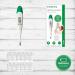 Medisana TM 705 Fever Thermometer - Accurate Temperature Reading with Fever Indicator - Buy Online on GoSupps.com