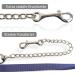 Guide for Horses - Safe Leading with Iron Chain & Nylon Handle | Stallion Pony Dog Donkey | 2.10m Length in Blue Red Green Black - Buy Online on GoSupps.com