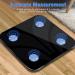 Smart Bluetooth Body Fat Scale - Digital Weight Bathroom Scale for Accurate Health Monitoring - Sync with Fitness App - 400lb Capacity - Black - Buy Online on GoSupps.com