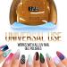 OVLUX 128W UV LED Nail Lamp - Rapid-Curing Gel Nails Dryer for Manicures/Pedicures - Dual-Voltage - Extra-Long Cable - Professional Gel Lamp for Homes/Salons - Gold - Buy Online on GoSupps.com