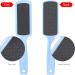Foot Scrubber Set - 2 Floor Cleaners & 3 Colossal Feet Files for Dead Skin Removal | Shower Foot Care Kit - Buy Online on GoSupps.com