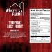 Wenzel's Farm Teriyaki Beef Jerky 10 oz Value Pack - Naturally Smoked, No MSG, Gluten Free - Buy Online on GoSupps.com
