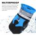 4 Pieces Dog Boots Paw Protector Waterproof Dog Shoes with Reflective Straps Adjustable Washable Non-Slip Dog Shoes Dog Boots for Injured Paws Blue Outdoor Paw Protectors Dog Shoes for Large Dogs(L) L Blue - Buy Online on GoSupps.com