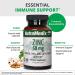 NutraMedix Zinc 50mg - Immune & Skin Support | 60 Vegetarian Capsules - Buy Online on GoSupps.com