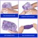 African Bath Sponge Set - 3 Pieces Exfoliating Shower Scrubber for Daily Use (Orange, Purple, Black) - Buy Online on GoSupps.com