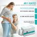Ovofolic PCOS Supplement for Women - Boost Fertility Hormonal Balance and PCOS Support - Myo-Inositol D-Chiro Inositol Active Folate - High Potency PCOS Supplements (120 Servings Sachets 2 Pack) 120 count (Pack of 1) - Buy Online on GoSupps.com