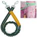 ZENGSUSU Bungee Dog Leash Extension Attachment 4ft with Double Swivel Clips Small/Medium/Large Dogs Reflective Tactical Shock Absorbing Lead for Bicycle Running Walking Camping (Orange)