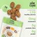 The Low Carb Co Super Seed Crackers Gluten Free and Keto Friendly Healthy Snacks Vegan Zero Sugar Paleo and Diabetic Friendly Nut Free High Protein Crackers with Fibre - Cracked Black Pepper 101g (Pack of 3) - Buy Online on GoSupps.com