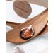 Stress Reduction Aromatherapy Gift for Women | Walnut Aromateller & Lava Stone Bracelet - Calming Essential Oil | Unique Birthday & Friendship Gift - Zebra-Jaspis Walnut Bat (19cm) - Buy Online on GoSupps.com
