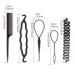 Topsy Hair Styling Tool Kit with Bun Maker, Combs, Braiding Tools - Ponytail Design & French Twist Styling - Buy Online on GoSupps.com
