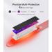 Terviiix 1 Inch Flat Iron Hair Straightener - Negative Ionic Ceramic Adjustable Temp 330 -430 Fast Heat Up Dual Voltage Auto-Off - Buy Online on GoSupps.com