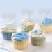 Ercadio 24 Pack Snowflake One Cupcake Toppers Silver Glitter Winter Snowflake 1st Cupcake Toppers Snowflake One Cupcake Picks for Baby Shower Christmas Theme Party Cake Decor Supplies D-one Silver - Buy Online on GoSupps.com