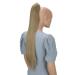CAISHA 28" Extra Long Straight Ponytail Hairpiece Heat-resistant Synthetic Fibres Blond H78 blond #24 H78