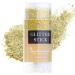 Gold Body Glitter Stick Singer Concerts Glitter Gel Holographic Mermaid Sequins Chunky Glitter Music Festival Rave Glitter Makeup for Body Face Hair and Lip 0.56oz (02# Gold Glitter)