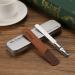 Men's Professional Metal Nail File with Real Leather Case Double-Sided Buffing Nail File with Non-Slip Handle for Women Children Nails Foot and Hand 1 Unit (Lot de 1) - Buy Online on GoSupps.com